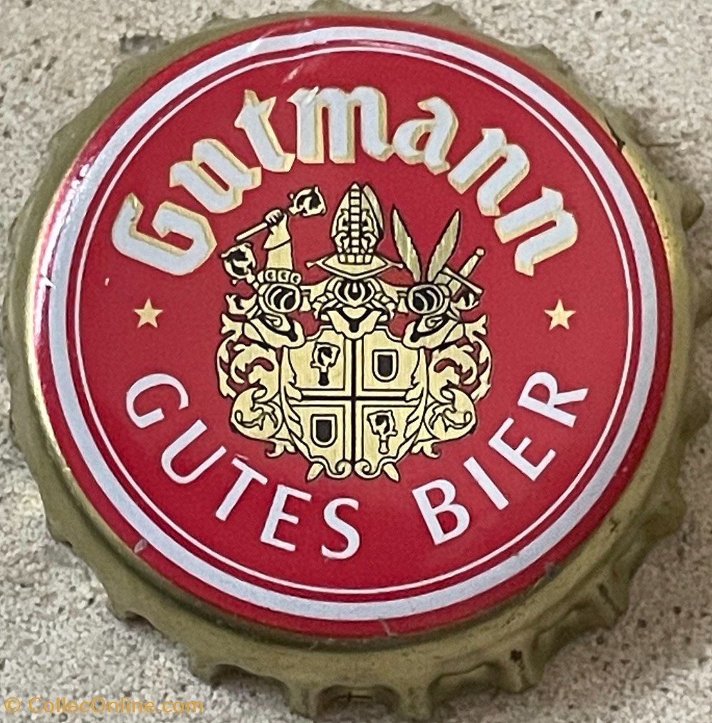 Gutmann tampinhas de garrafas cerveja alemanha gutmann