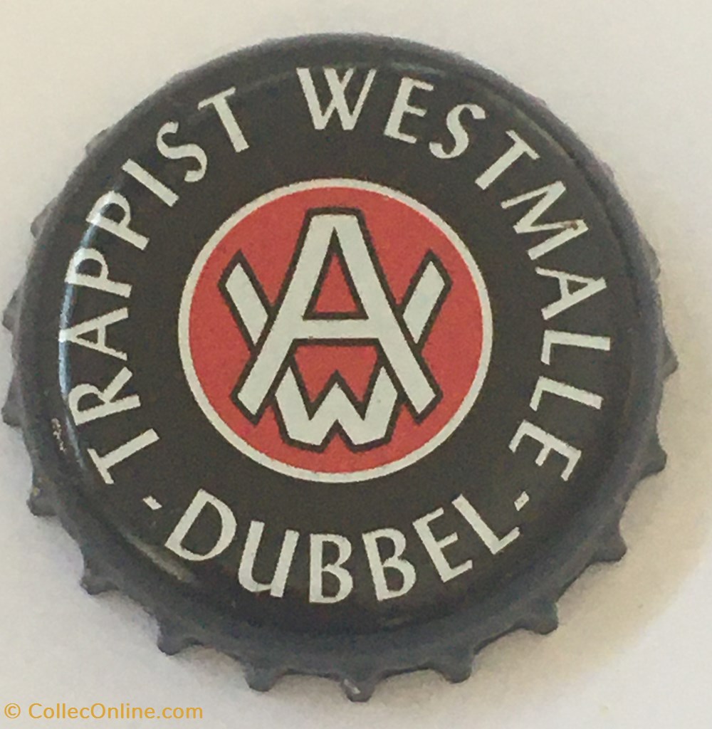 Westmalle tampinhas de garrafas cerveja belgica westmalle