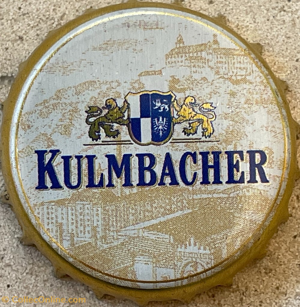 tampinhas de garrafas cerveja alemanha kulmbacher