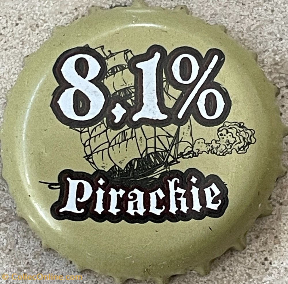 tampinhas de garrafas cerveja polonia pirackie