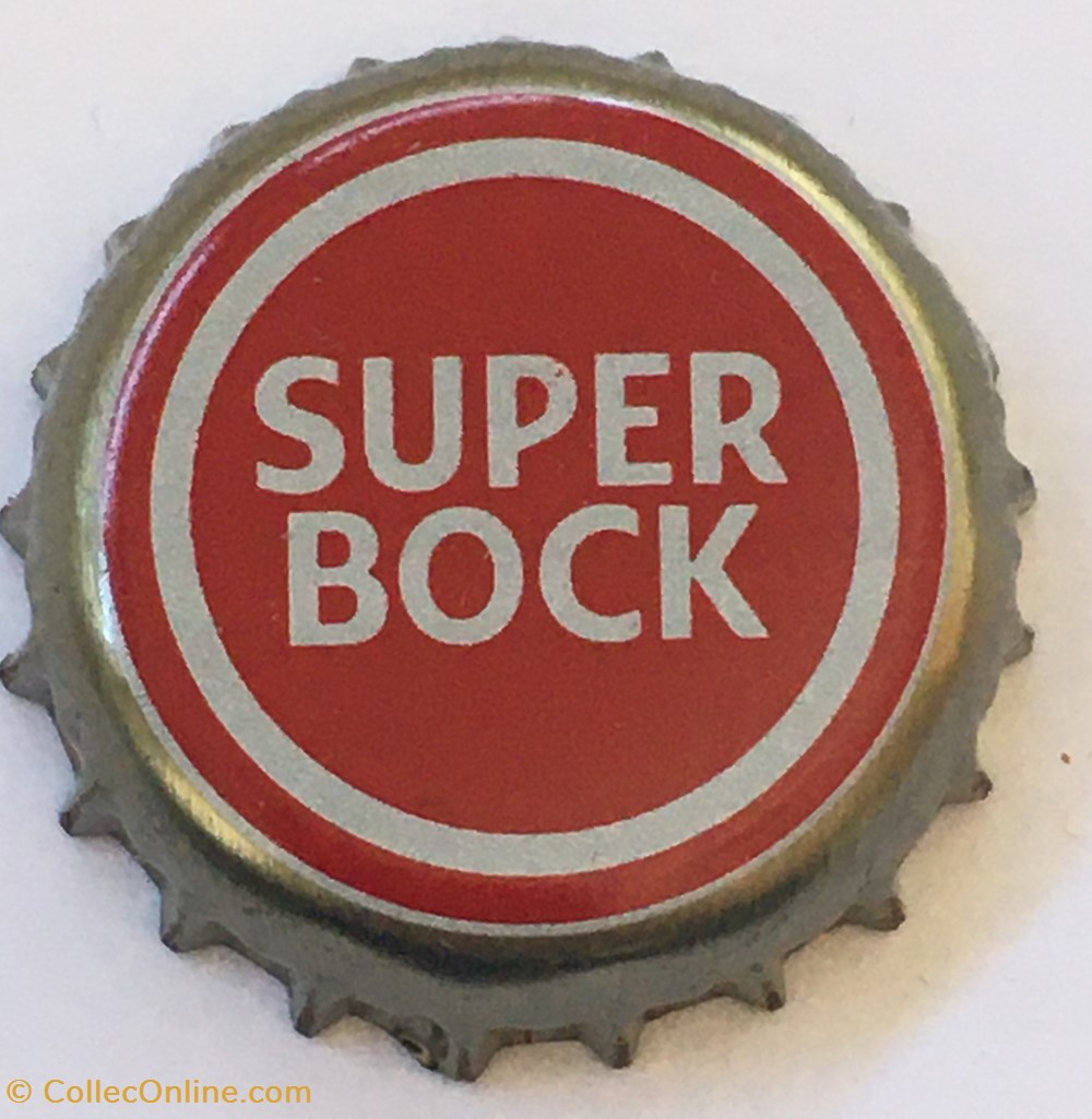 Super Bock tampinhas de garrafas cerveja portugal super bock