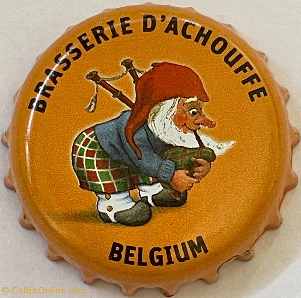Chouffe tampinhas de garrafas cerveja belgica chouffe