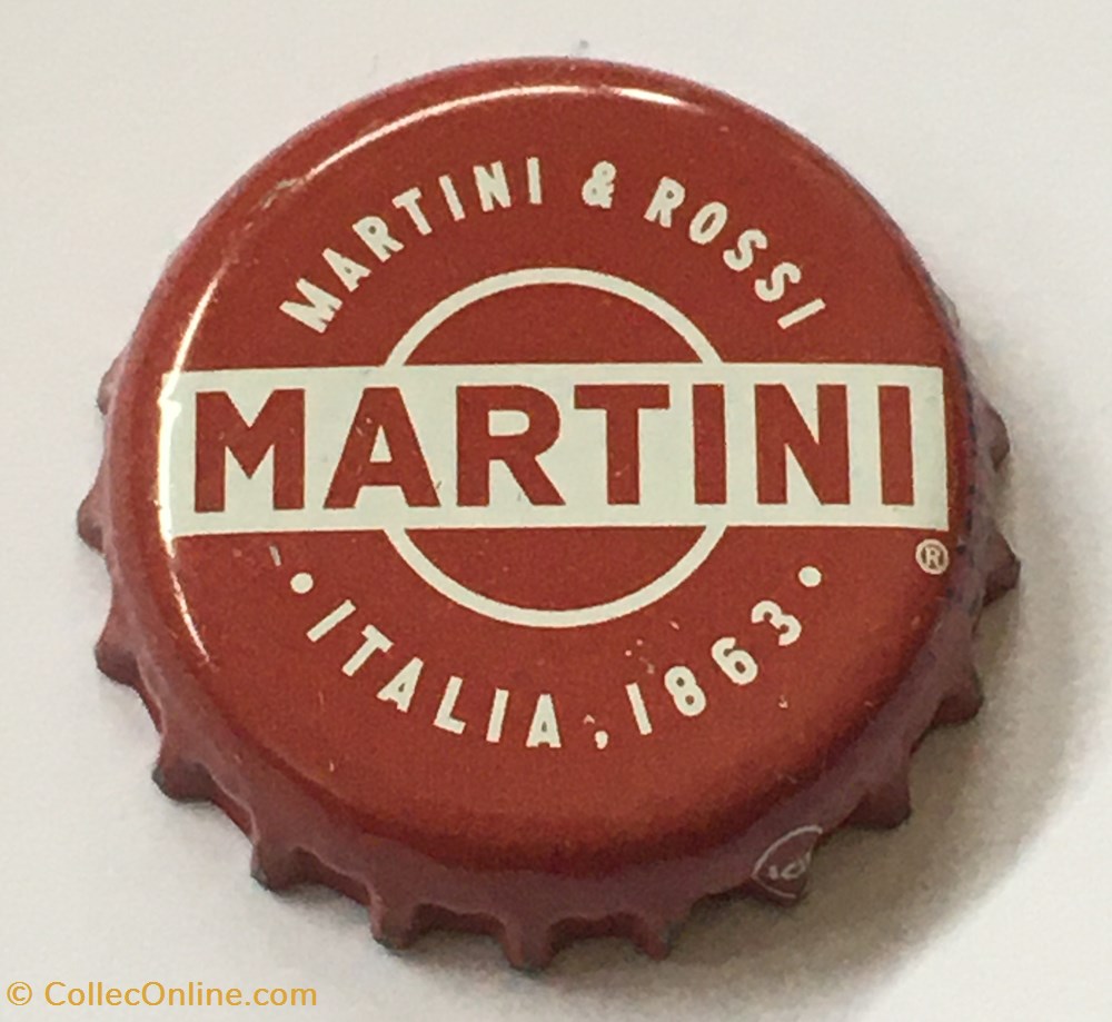 Martini tampinhas de garrafas refrigerante e outras bebidas martini