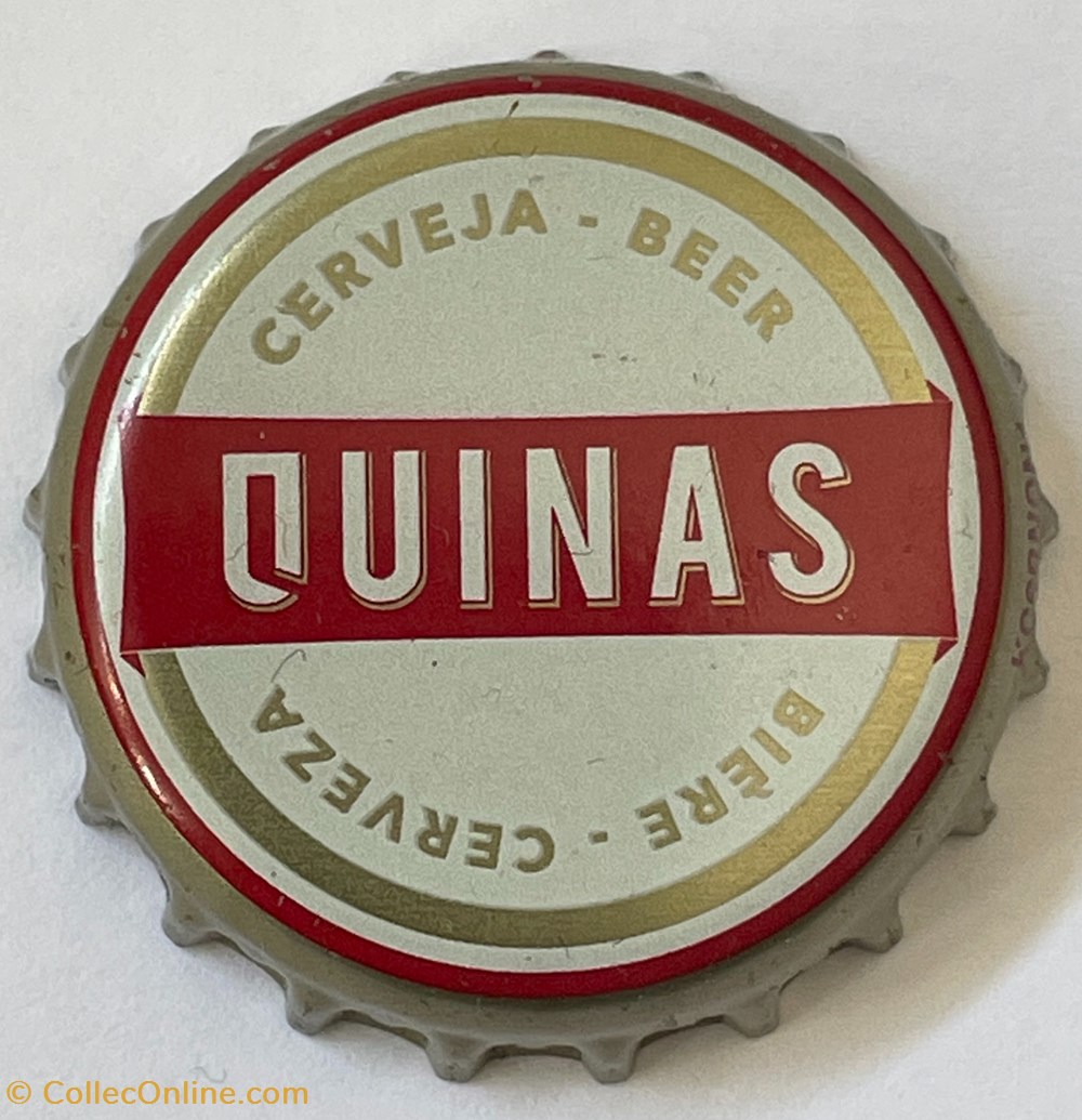 Quinas tampinhas de garrafas cerveja portugal quinas