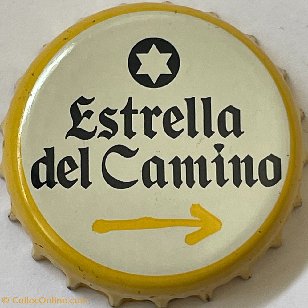 Estrella Galicia tampinhas de garrafas cerveja espanha estrella galicia