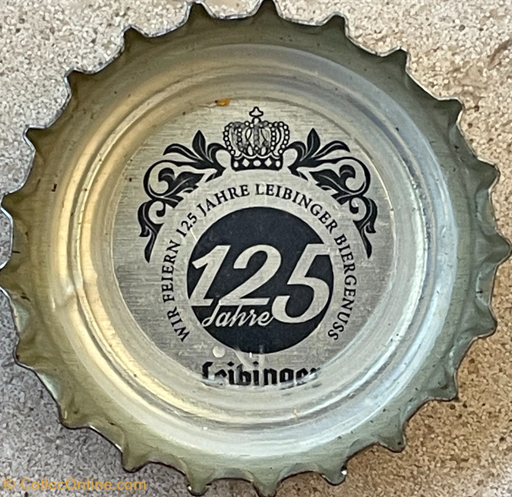 tampinhas de garrafas cerveja alemanha leibinger
