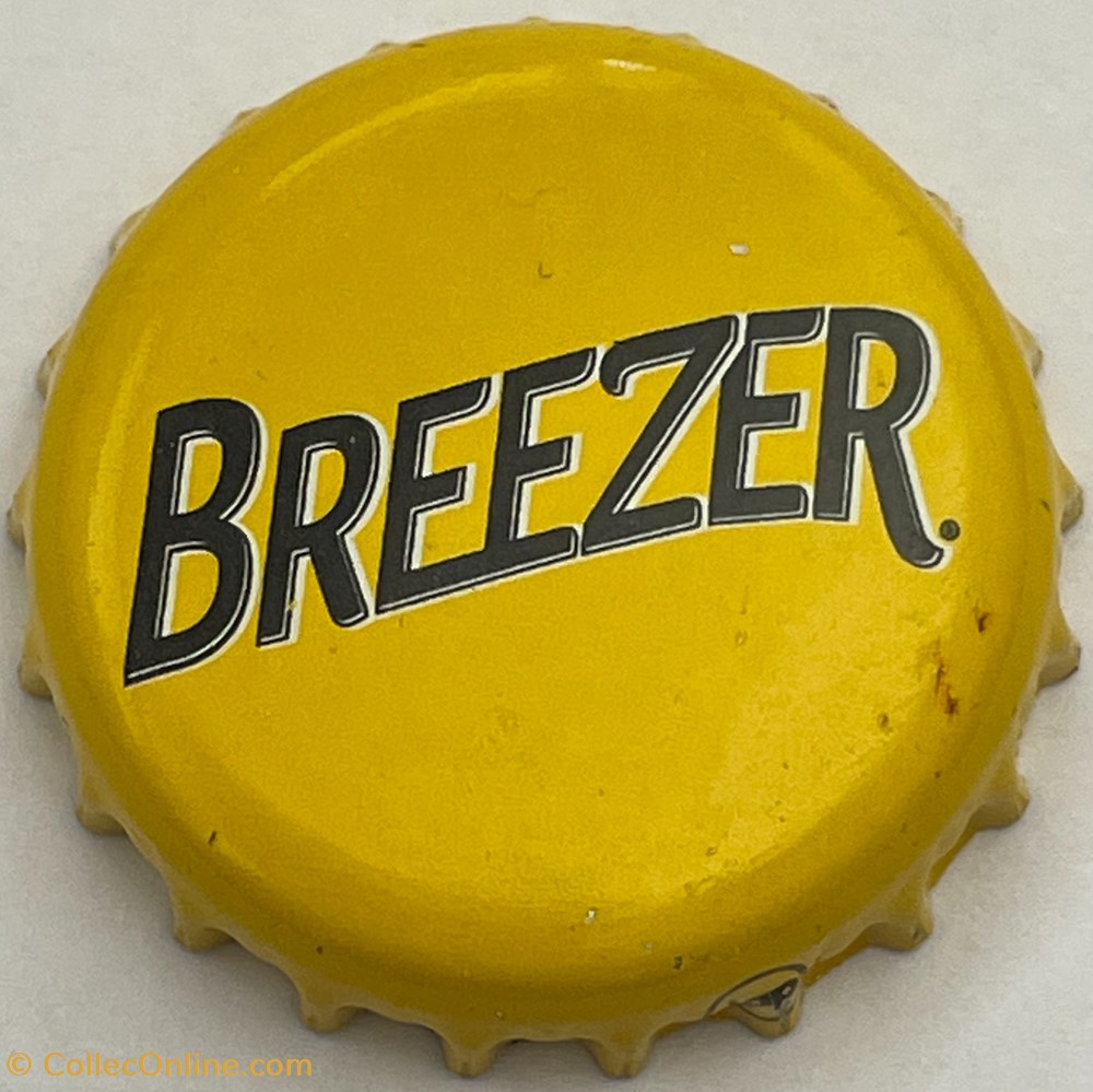 Breezer tampinhas de garrafas refrigerante outras bebidas breezer