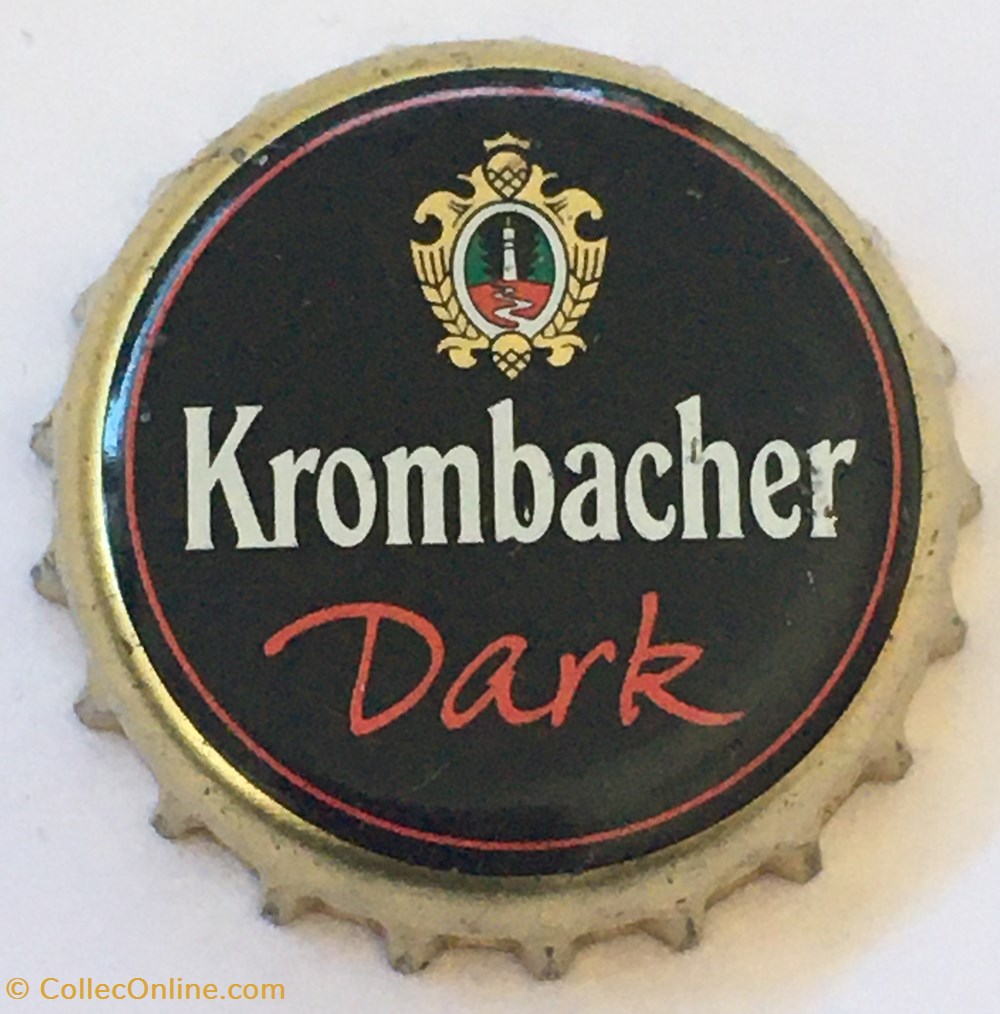 Krombacher tampinhas de garrafas cerveja alemanha krombacher