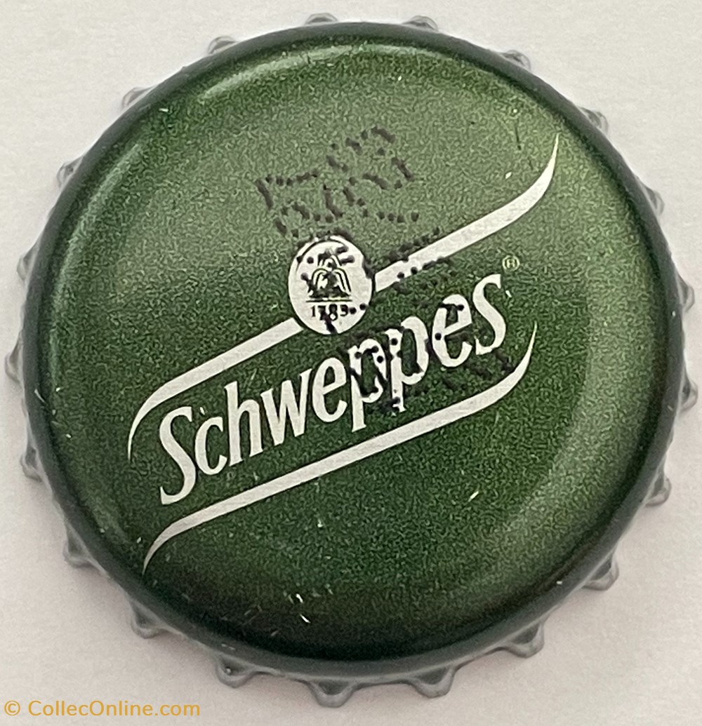 Schweppes tampinhas de garrafas refrigerante outras bebidas schweppes