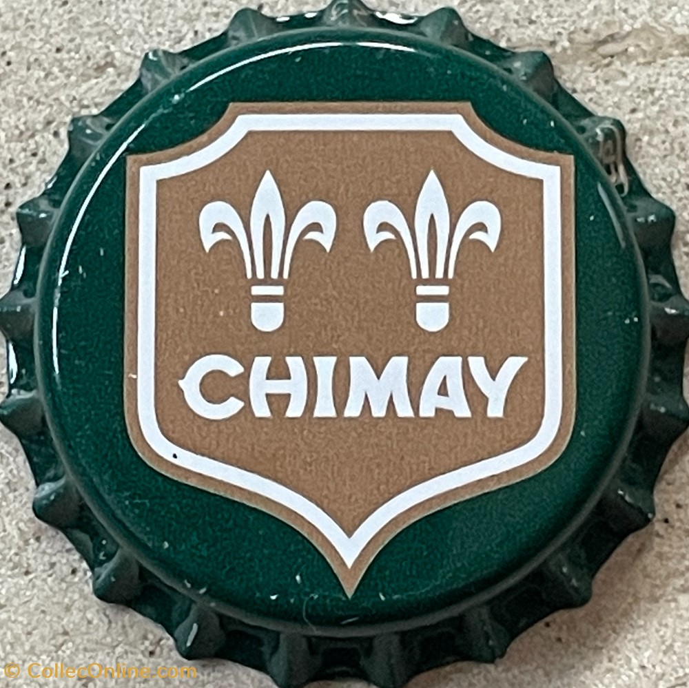tampinhas de garrafas cerveja belgica chimay