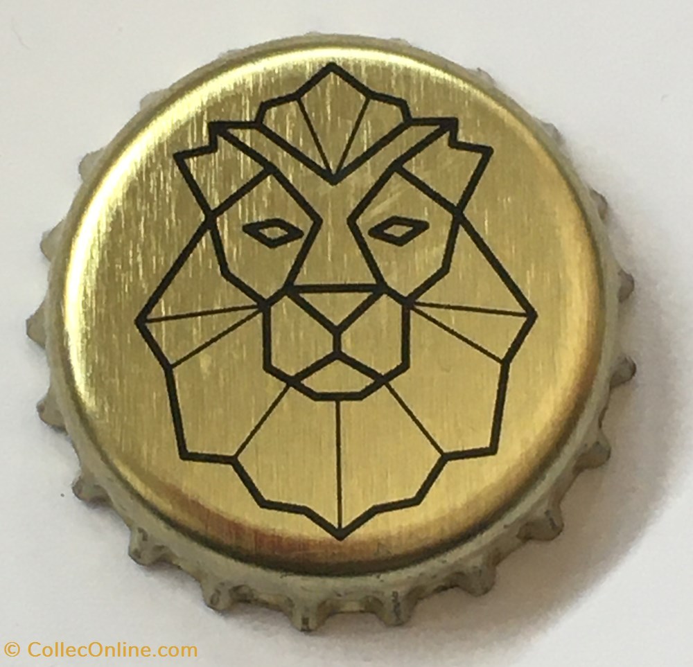 tampinhas de garrafas cerveja belgica lion 8