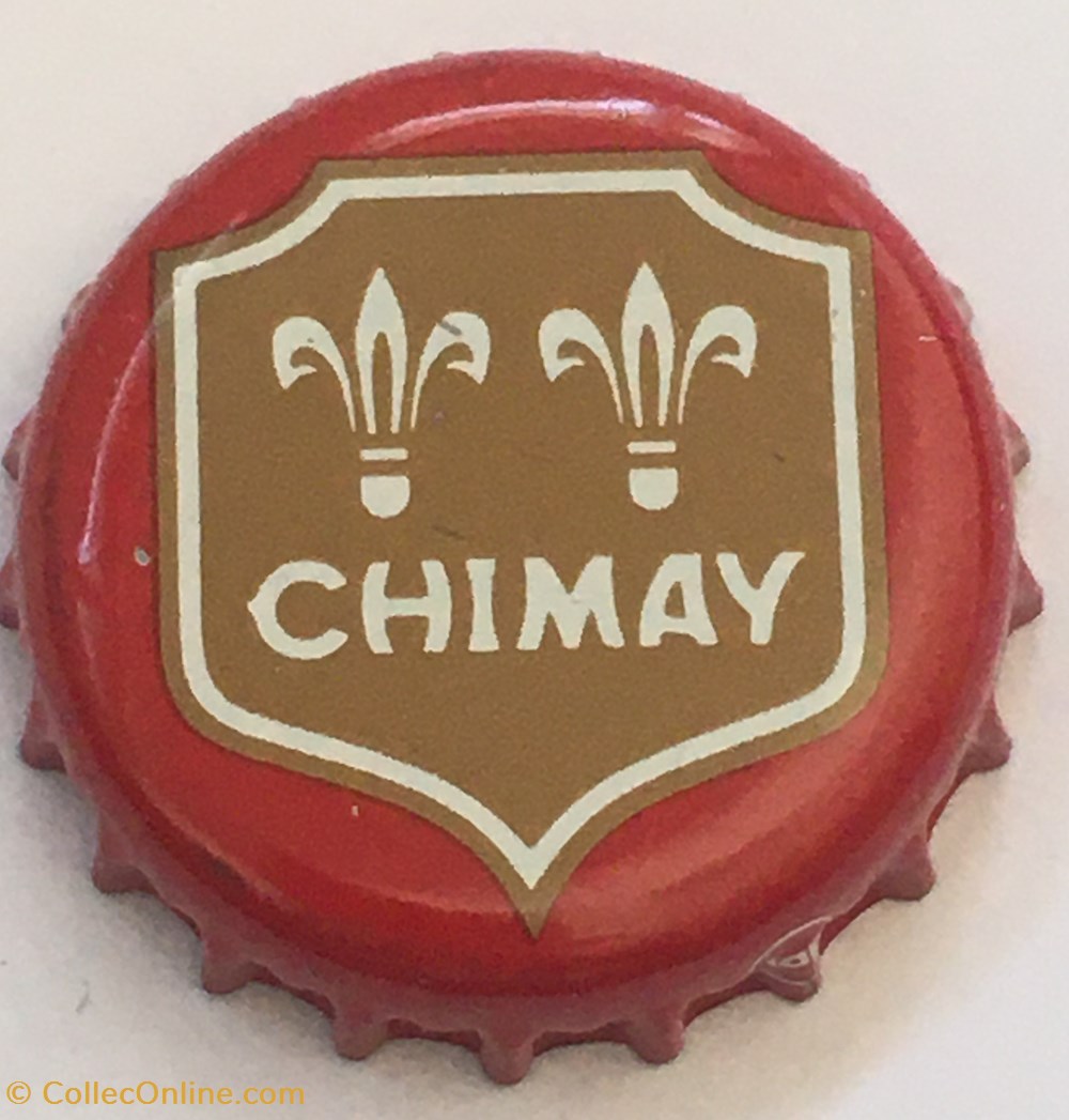 tampinhas de garrafas cerveja belgica chimay