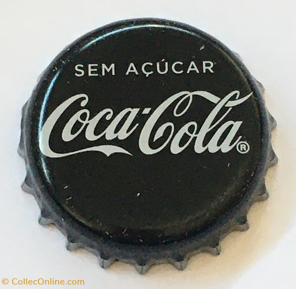 Coca Cola tampinhas de garrafas refrigerante e outras bebidas coca cola