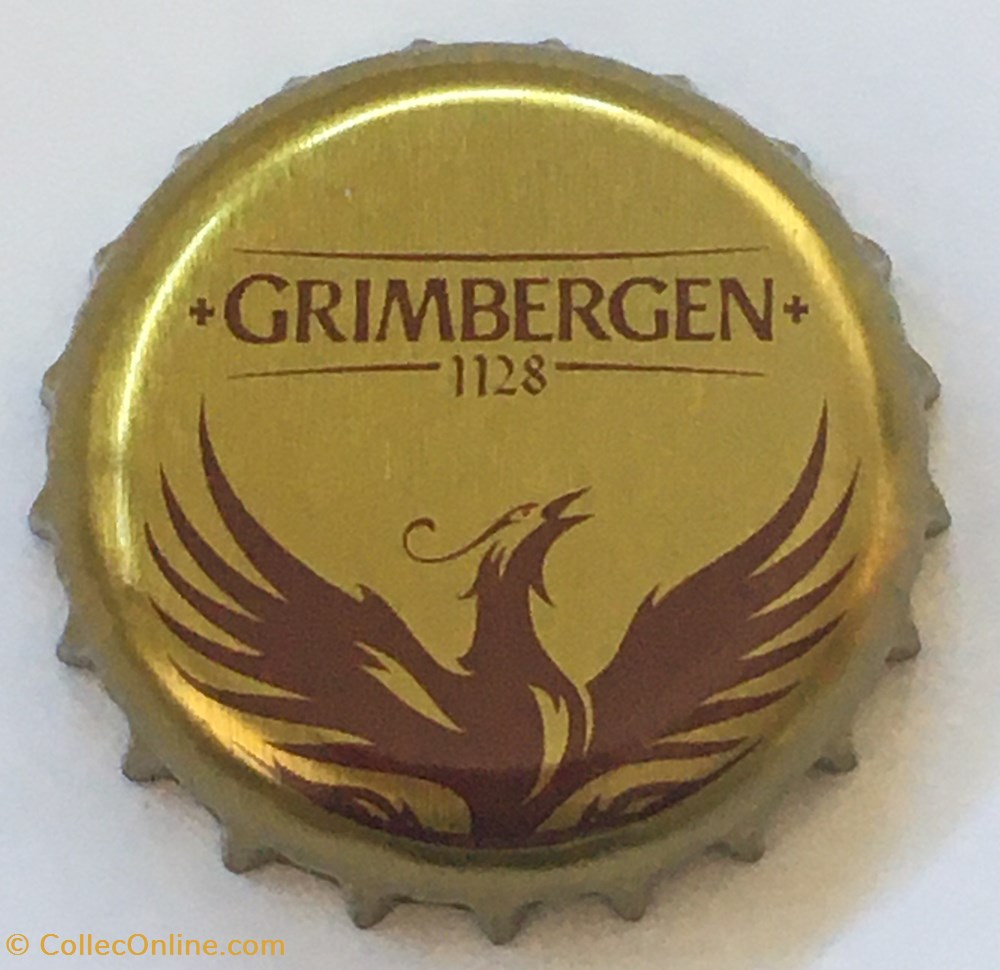 Grimbergen tampinhas de garrafas cerveja belgica grimbergen