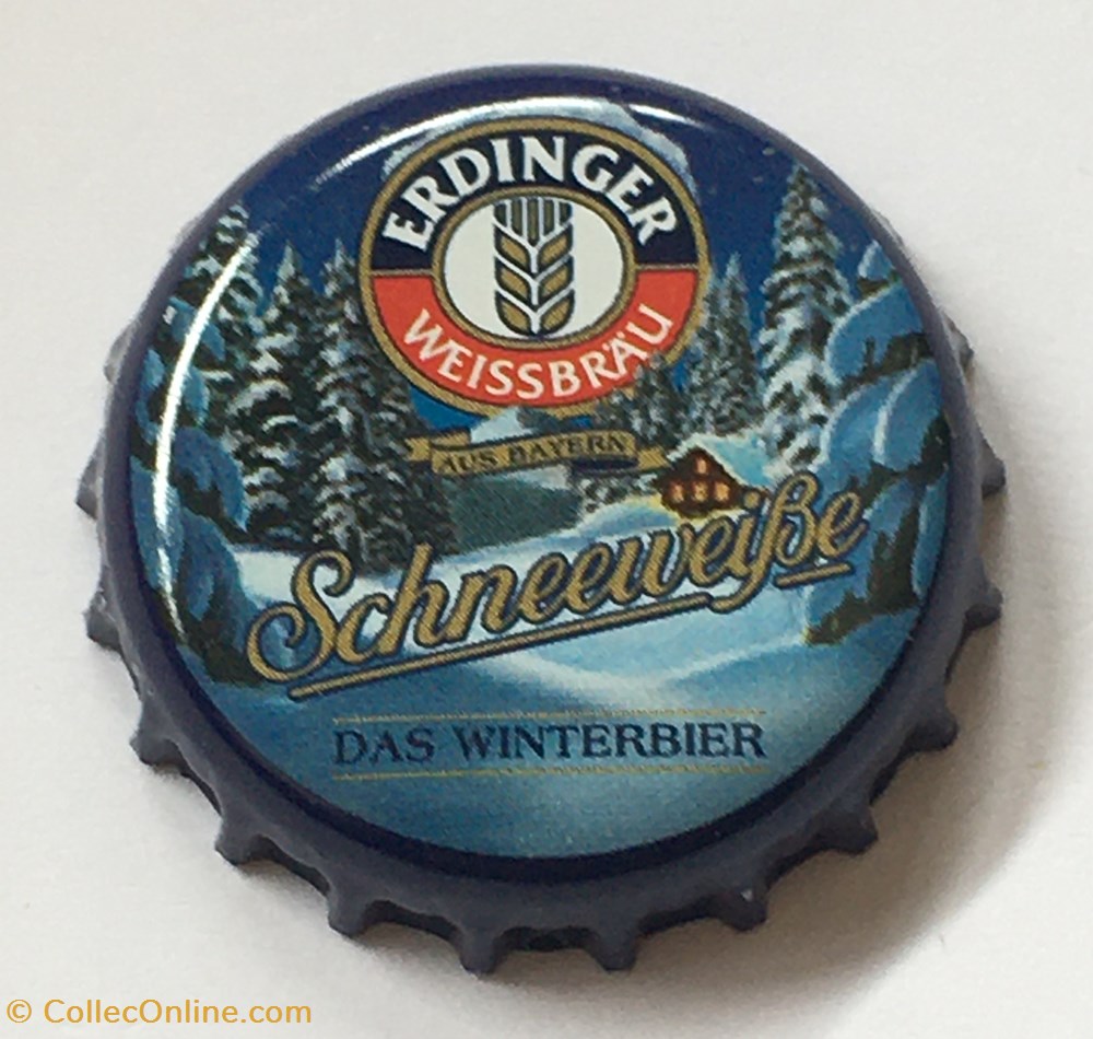 Erdinger tampinhas de garrafas cerveja alemanha erdinger