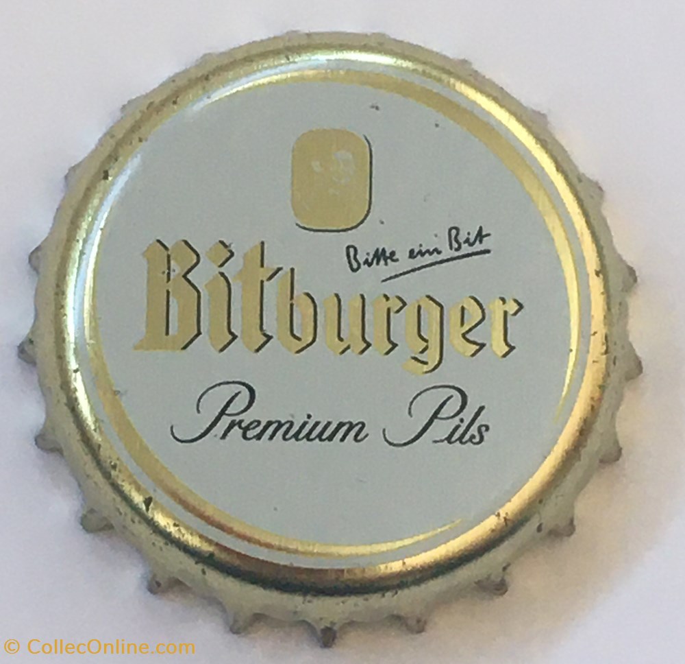 Bitburger tampinhas de garrafas cerveja alemanha bitburger