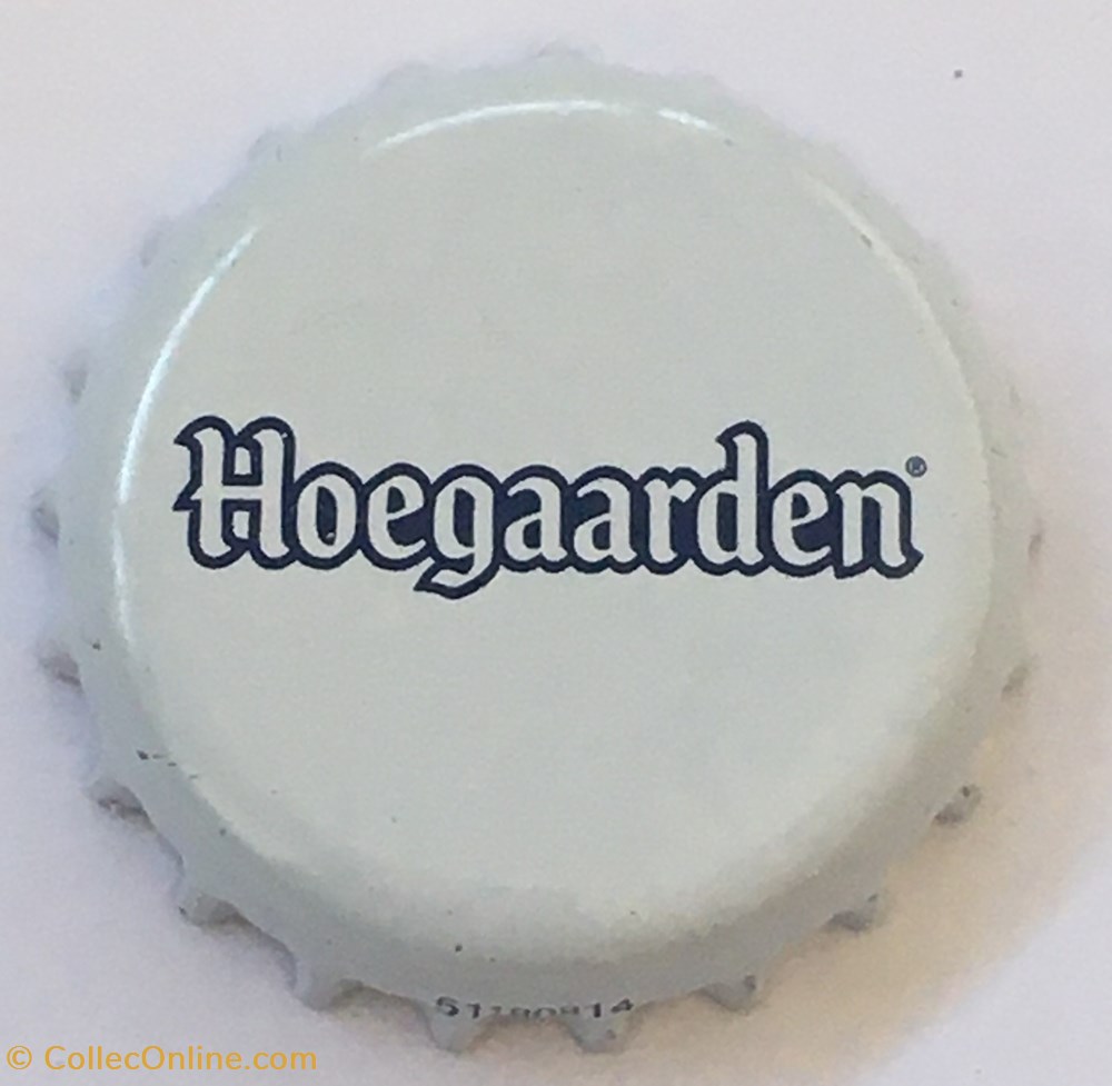 Hoegaarden tampinhas garrafas cerveja belgica hoegaarden