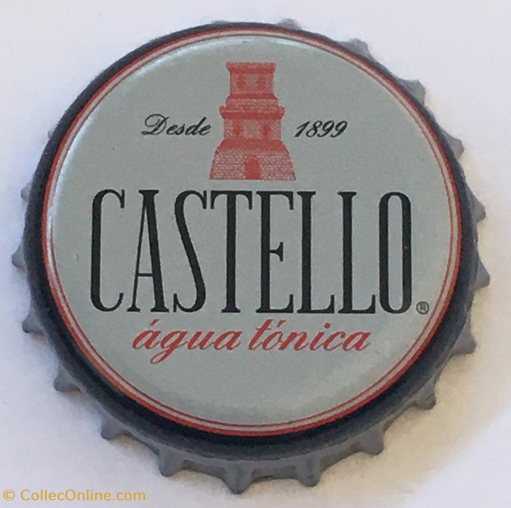 Castello tampinhas de garrafas refrigerante outras bebidas castello