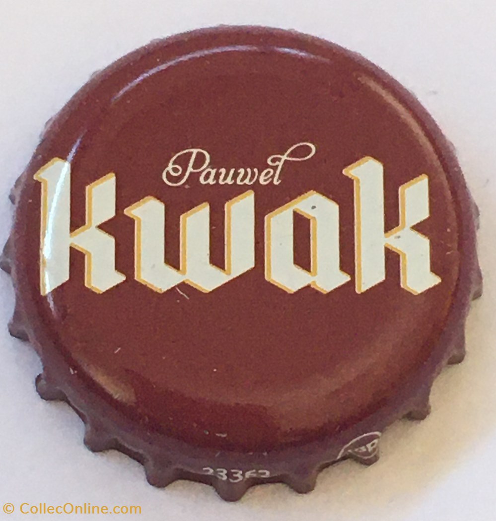 Pauwel Kwak tampinhas de garrafas cerveja belgica pauwel kwak
