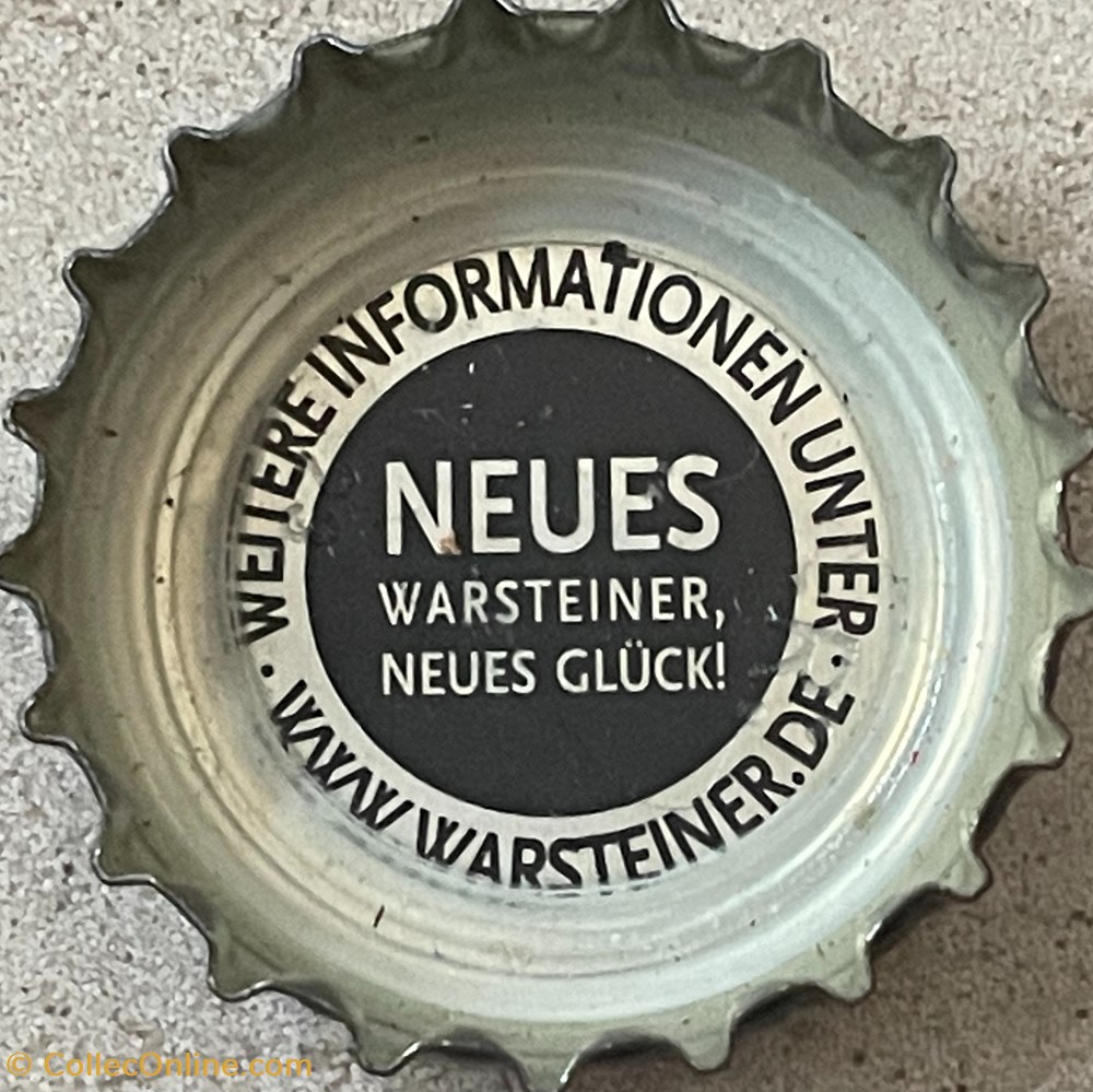 Warsteiner tampinhas de garrafas cerveja alemanha warsteiner