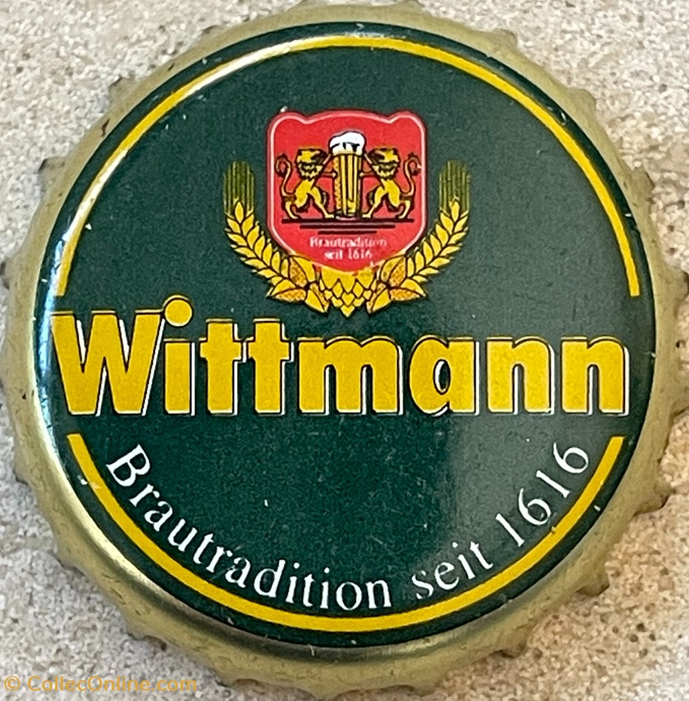tampinhas de garrafas cerveja alemanha wittmann