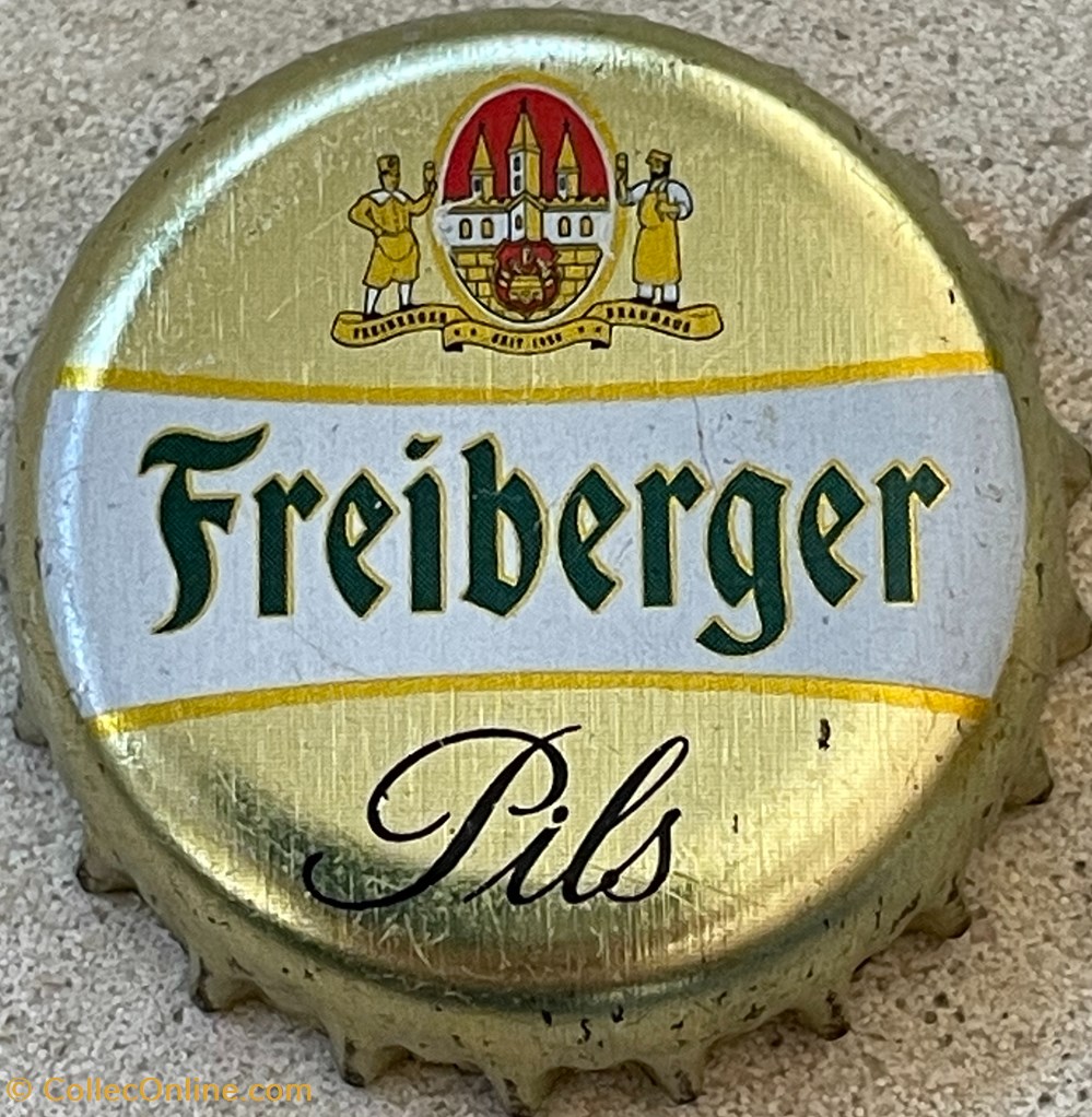 tampinhas de garrafas cerveja alemanha freiberger