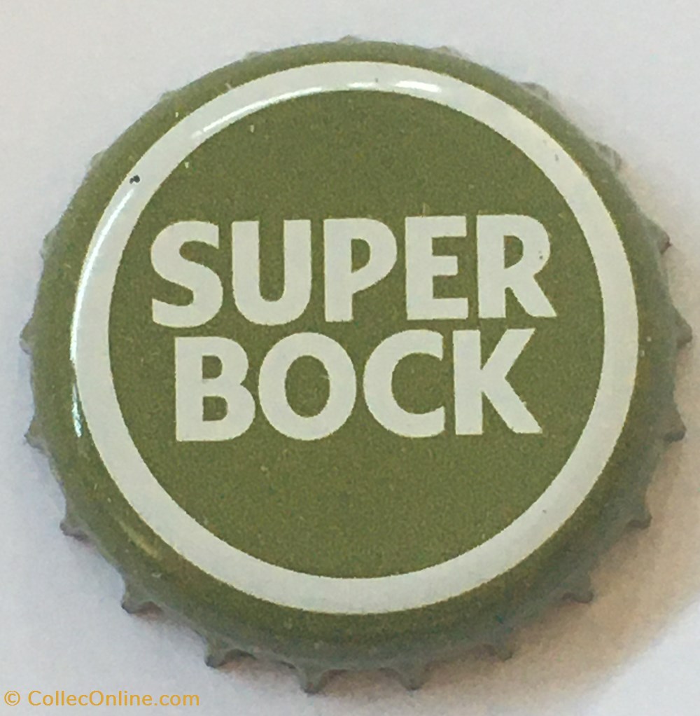 Super Bock tampinhas de garrafas cerveja portugal super bock