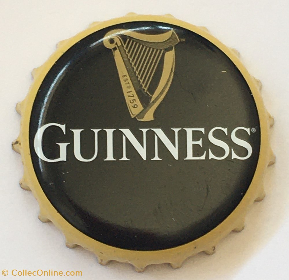 Guinness tampinhas de garrafas cerveja irlanda guinness