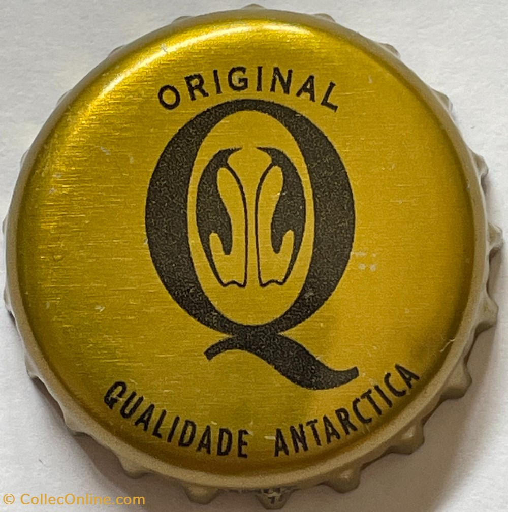 tampinhas de garrafas cerveja brasil antarctica