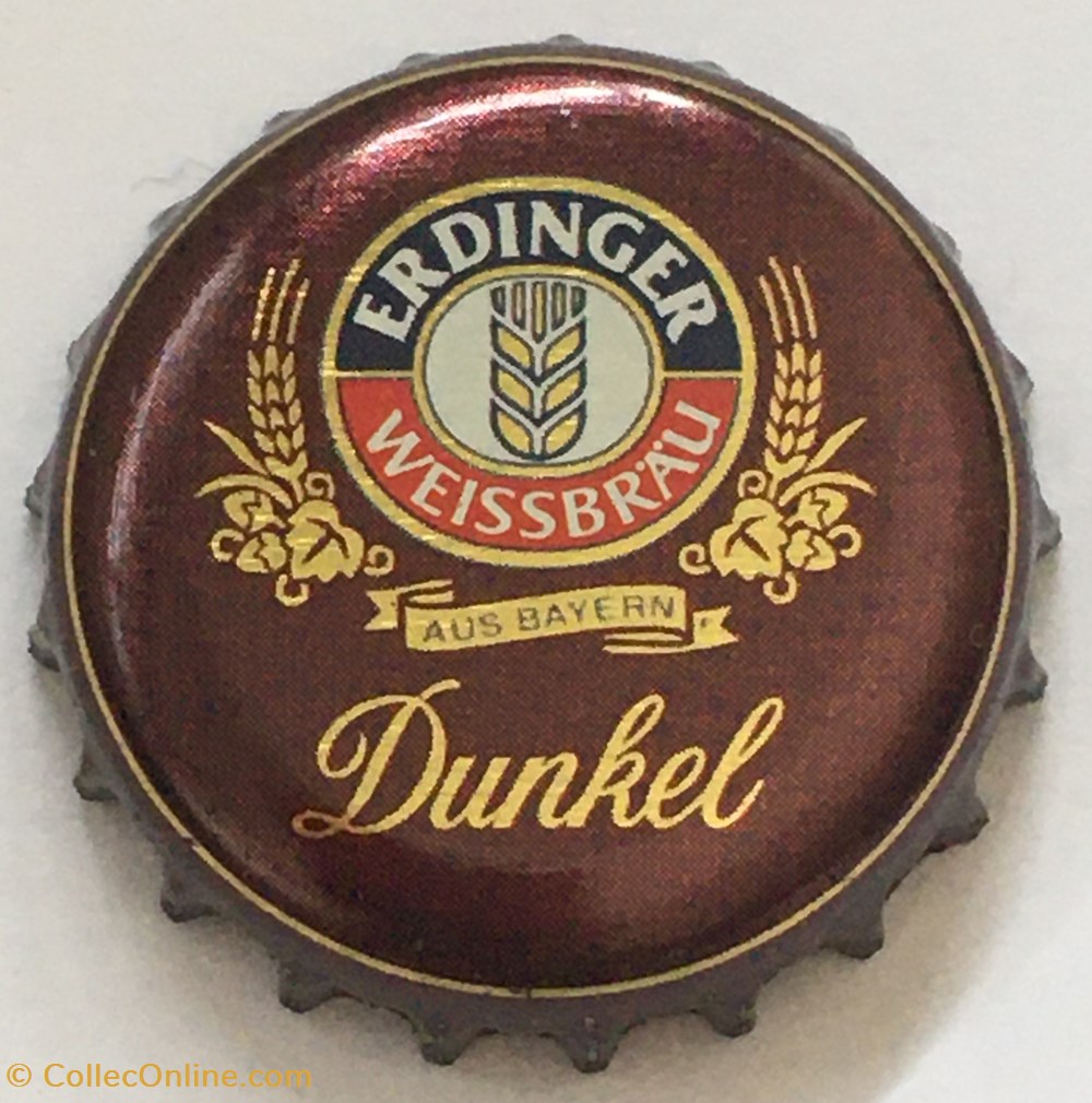 Erdinger tampinhas de garrafas cerveja alemanha erdinger