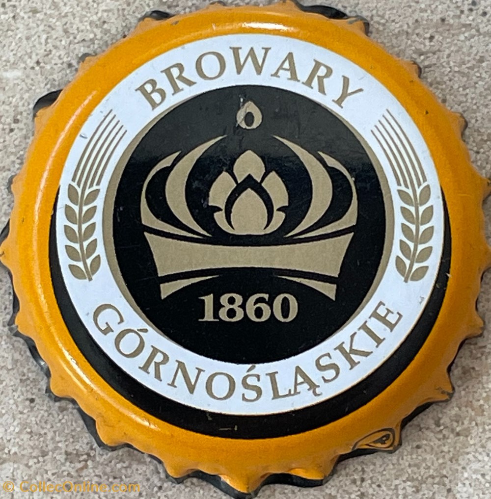 Slaskíe tampinhas de garrafas cerveja polonia slaskie