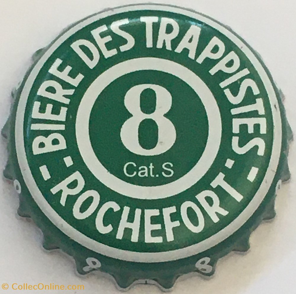 Trappístes Rochefort tampinhas de garrafas cerveja belgica trappistes rochefort