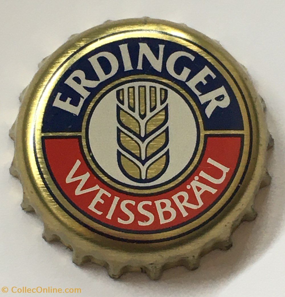 Erdinger tampinhas de garrafas cerveja alemanha erdinger