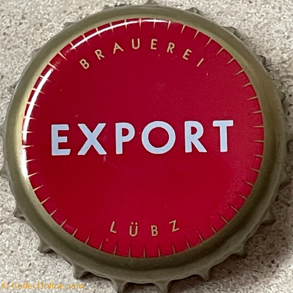 tampinhas de garrafas cerveja alemanha lubzer