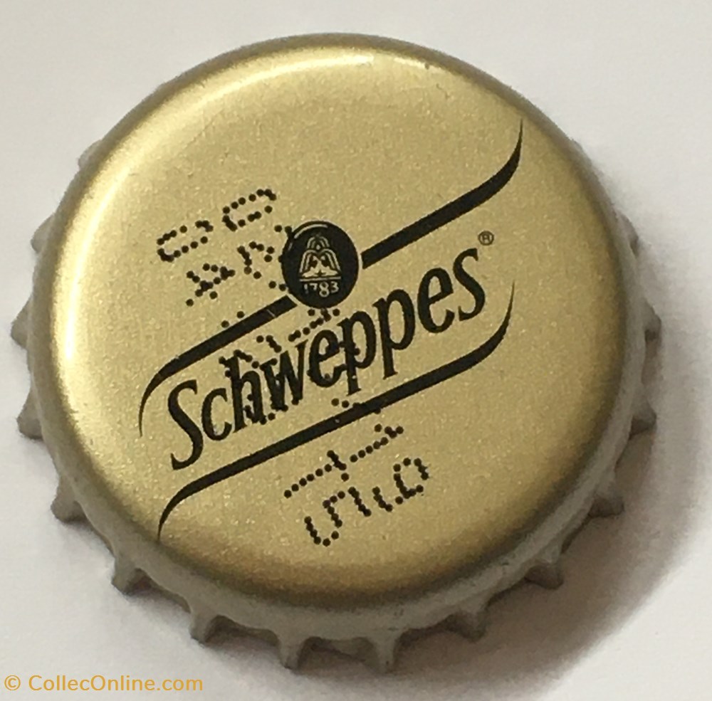 Schweppes tampinhas de garrafas refrigerante outras bebidas schweppes
