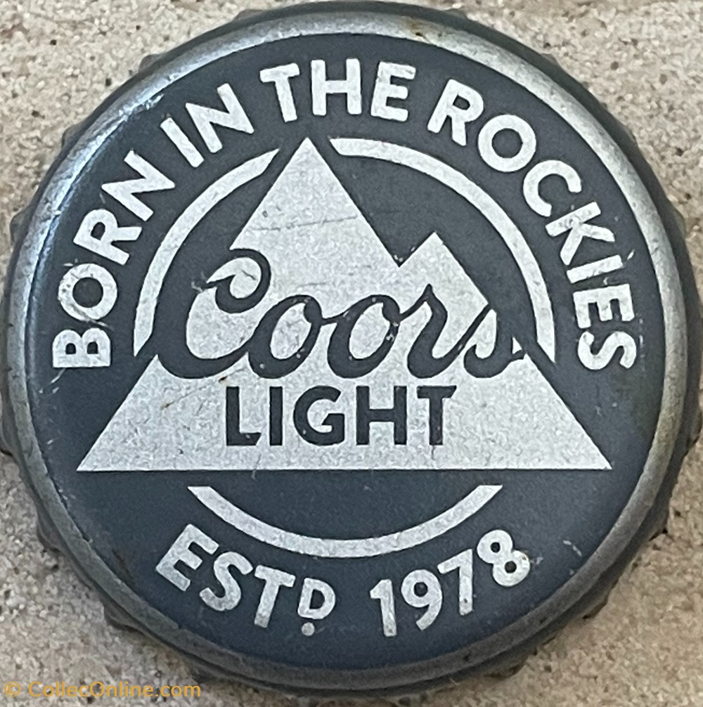tampinhas de garrafas cerveja estados unidos ilhas menores distantes coors