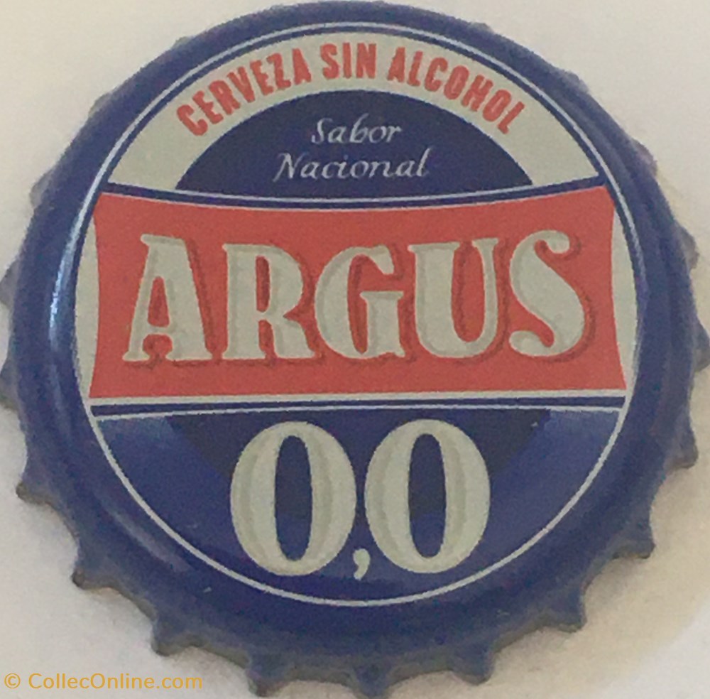Argus tampinhas de garrafas cerveja espanha argus