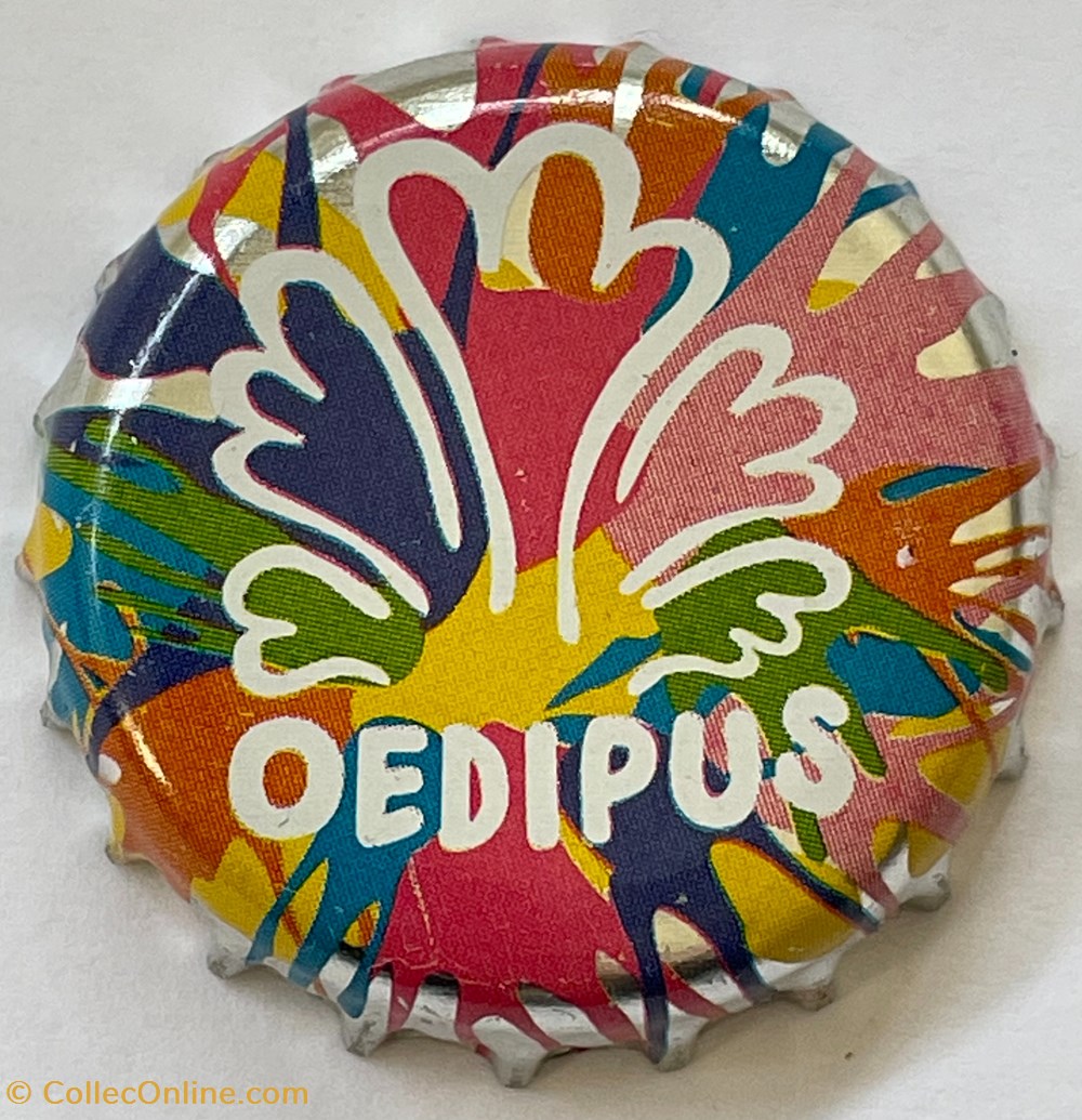 Oedipus tampinhas de garrafas cerveja holanda oedipus