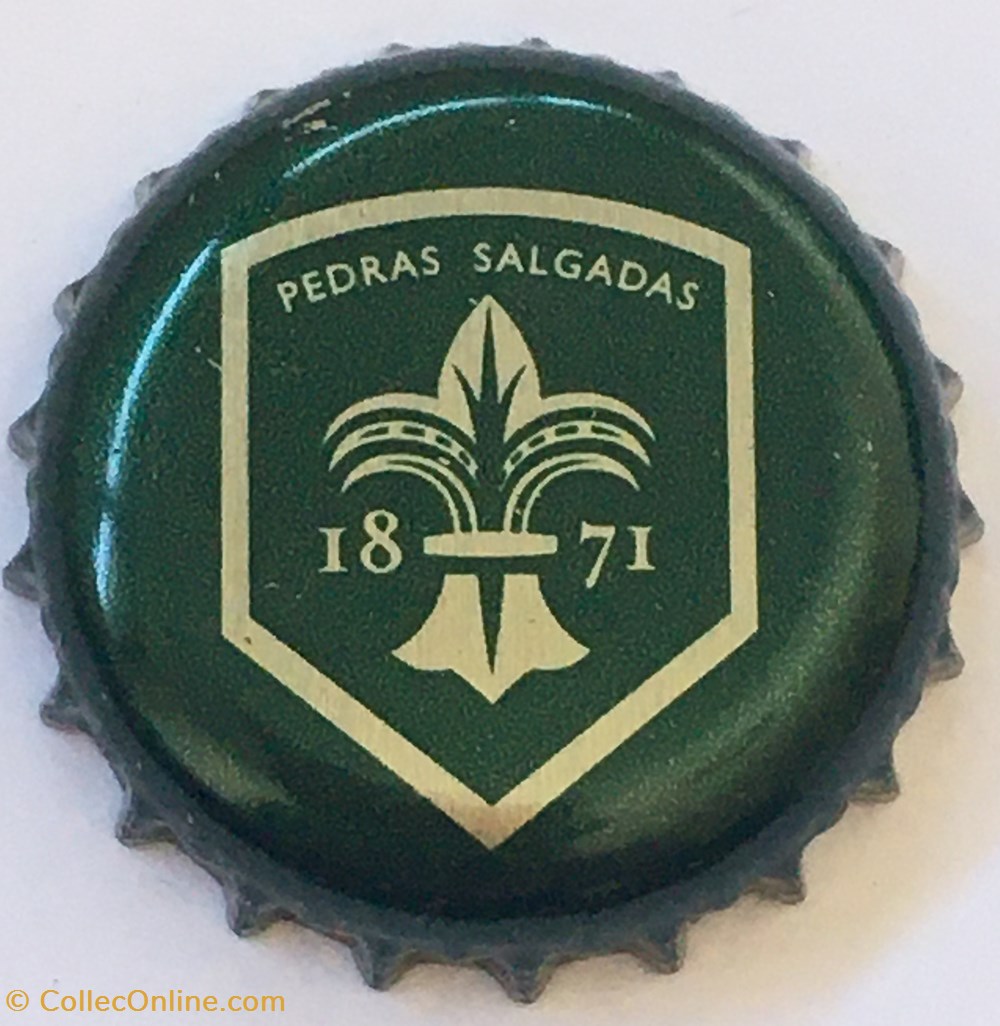 tampinhas de garrafas refrigerante outras bebidas pedras salgadas