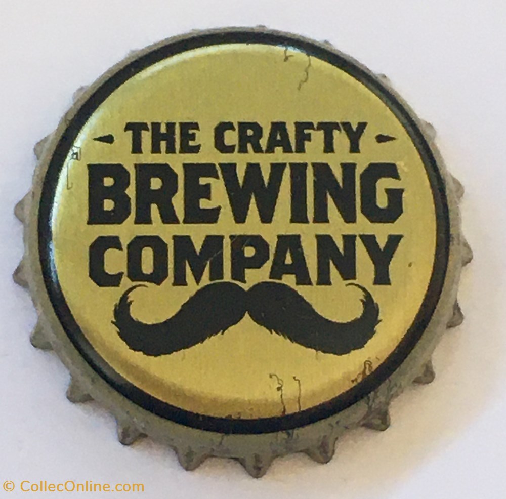 tampinhas de garrafas cerveja irlanda the crafty brewing company