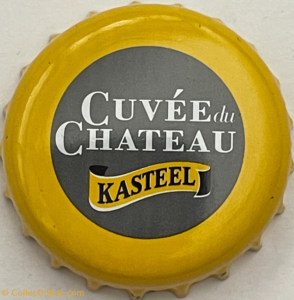 Kasteel tampinhas de garrafas cerveja belgica kasteel