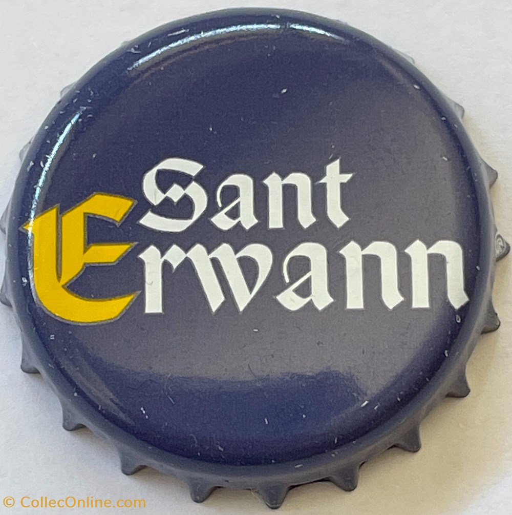Sant Erwann tampinhas de garrafas cerveja franca sant erwann