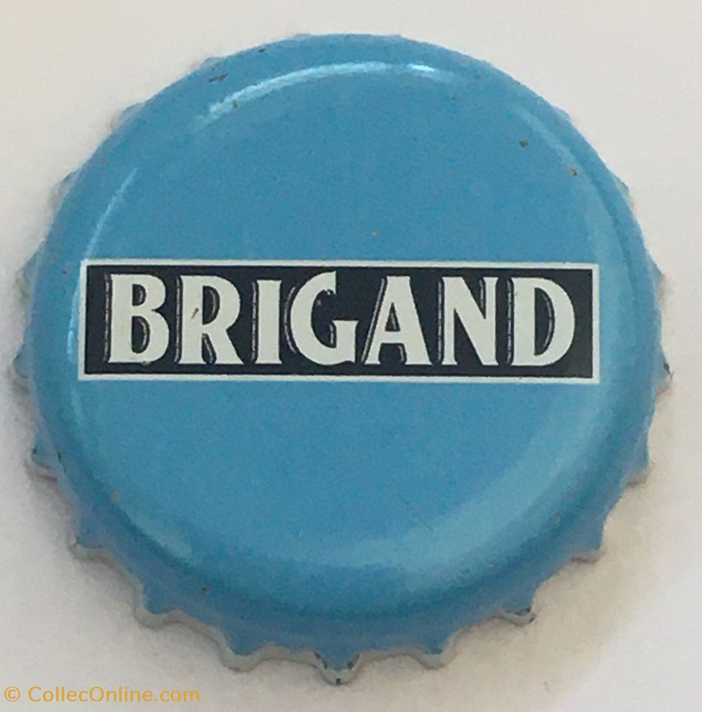 Brigand tampinhas de garrafas cerveja belgica brigand