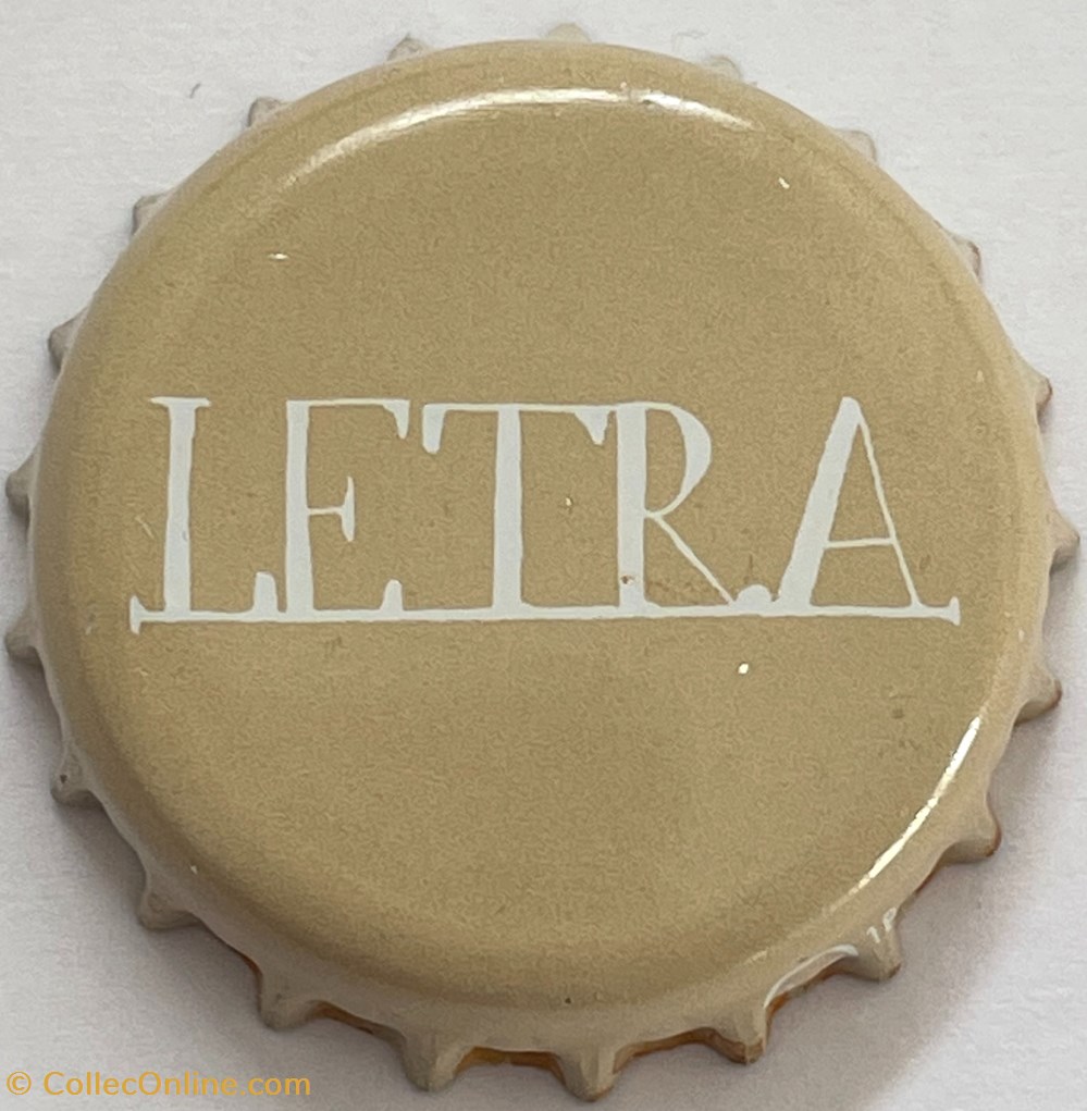 Letra tampinhas de garrafas cerveja portugal letra