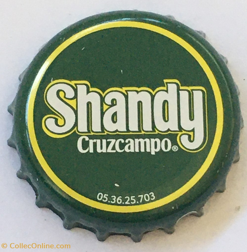Cruzcampo tampinhas de garrafas cerveja espanha cruzcampo