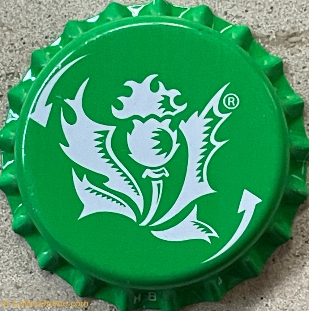 tampinhas de garrafas cerveja belgica gordon