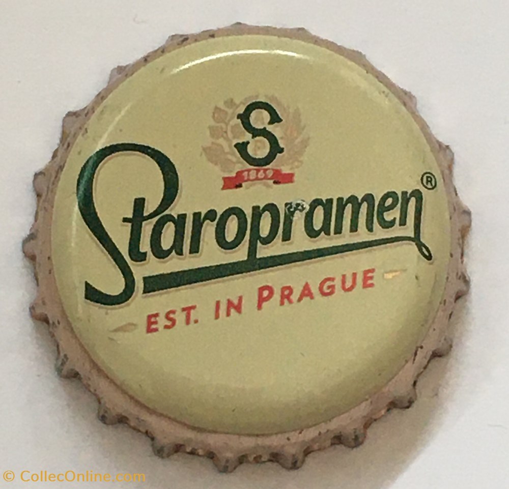 Staropramen tampinhas de garrafas cerveja republica checa staropramen