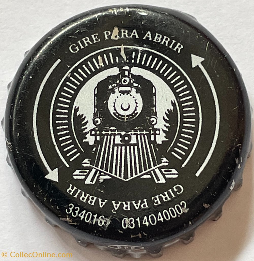 tampinhas de garrafas cerveja brasil eisenbahn