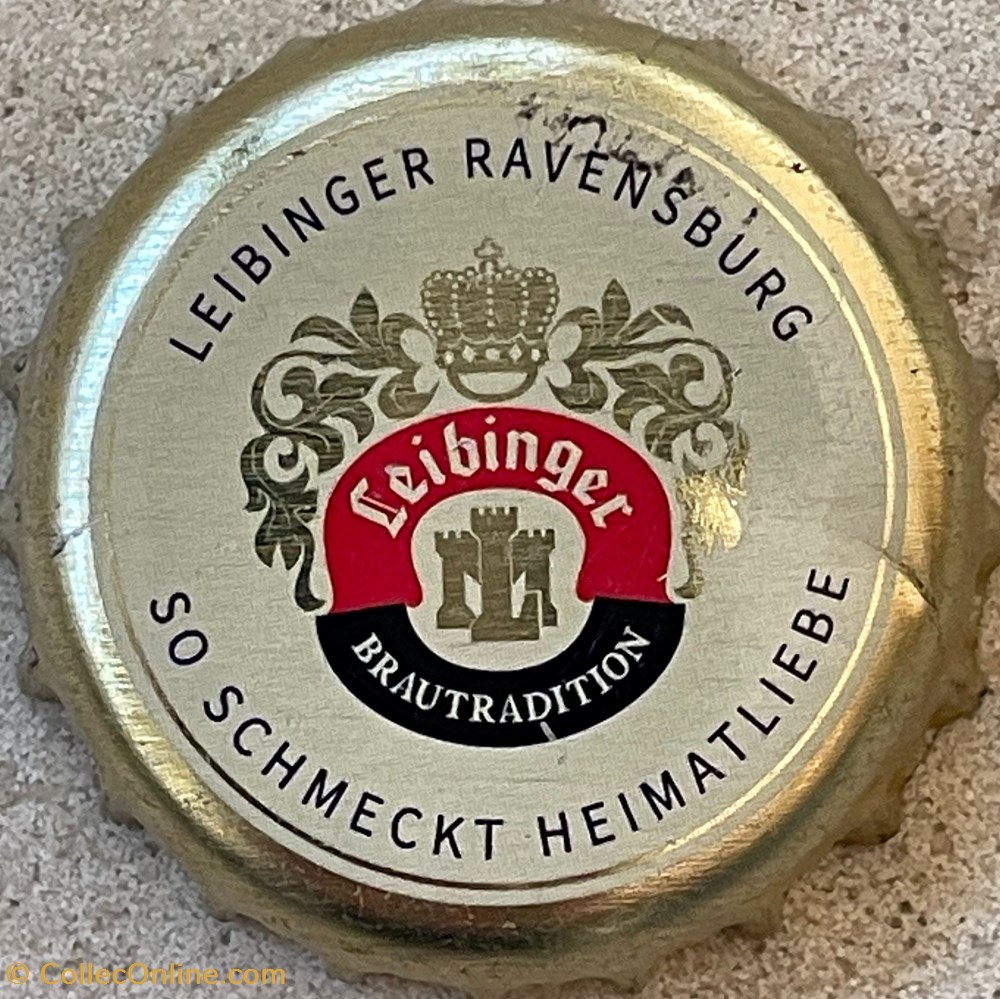 tampinhas de garrafas cerveja alemanha leibinger