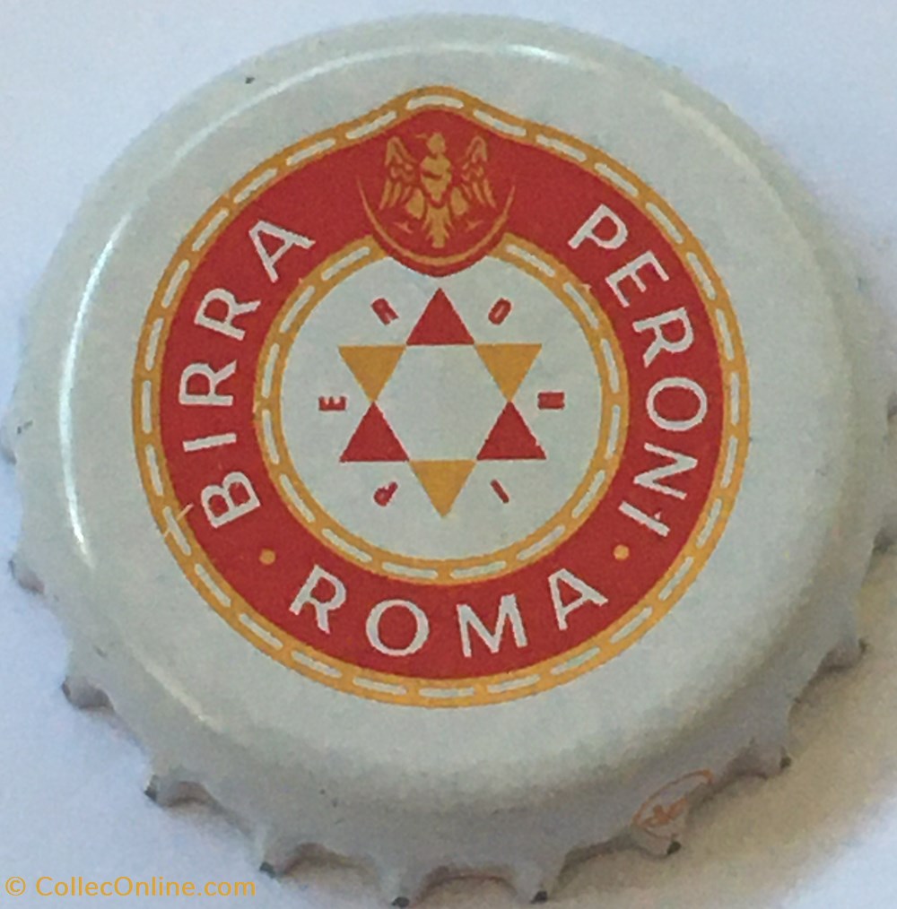 tampinhas de garrafas cerveja italia peroni